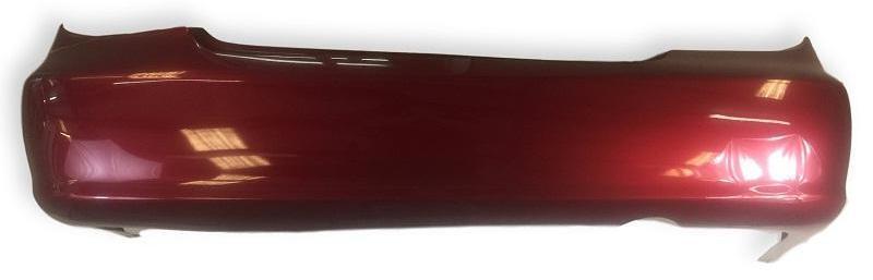 2003 Toyota Camry USA Rear Bumper Painted Dark Red Mica_Salsa Red Pearl (3Q3)