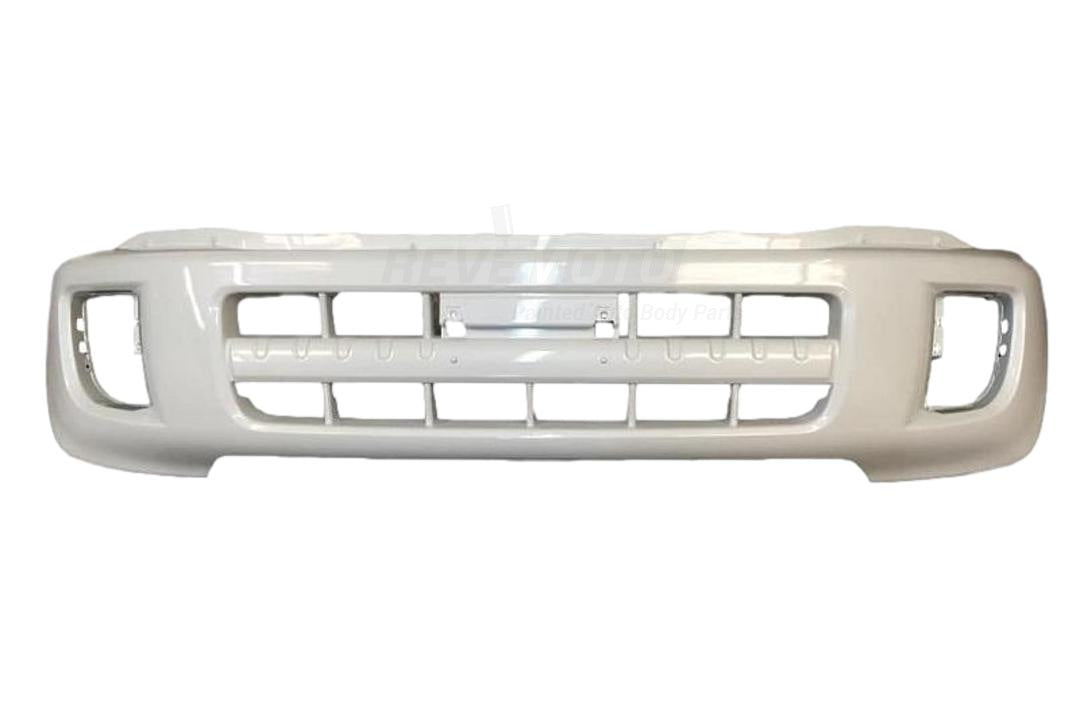 2001-2003 Toyota RAV4 Front Bumper (W Flares) Painted Frost White Pearl (64) WITH Fender Flares WITHOUT Wheel Opening Flares 5211942301 
