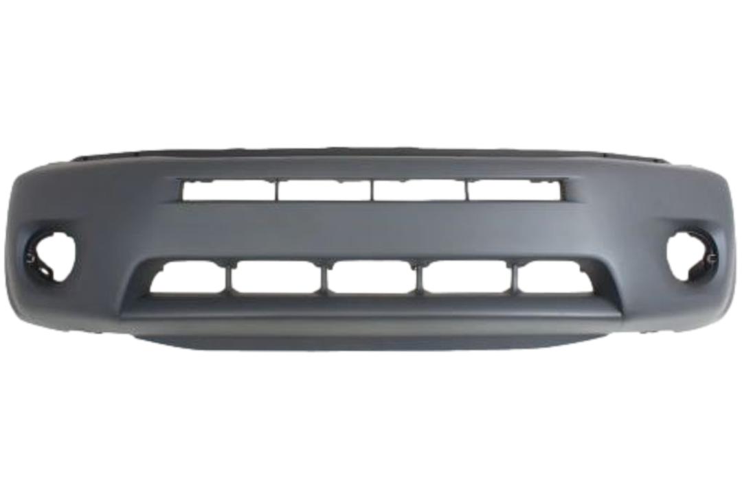 2004-2005 Toyota RAV4 Front Bumper Painted (WITH Fender Flare Holes)