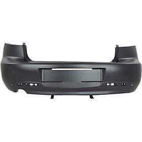 2004-2006 Mazda3 Rear Bumper; Sedan; Sport Type; w/ Spoiler/Ground Effects Hole; MA1100175; BN9C50221HBB