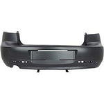 2004-2006 Mazda3 Rear Bumper; Sedan; Sport Type; w/ Spoiler/Ground Effects Hole; MA1100175; BN9C50221HBB