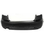 2004-2006 Mazda 3 Rear Bumper; Sedan; Standard Type; w/o Spoiler Holes; Upper Primed; Lower Textured; MA1100174; BN8P50221HBB