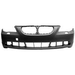 2004-2007 BMW 5Series Front Bumper; w/o M-Pkg; Sedan/Wagon; w/ HL Washer Holes; w/o Park Assist Sensor Holes; BM1000154; 51117111739