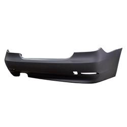 2004-2007 BMW 5Series Rear Bumper; w/o M-Pkg; Sedan; w/o Park Assist Sensor Holes; BM1100140; 51127077939
