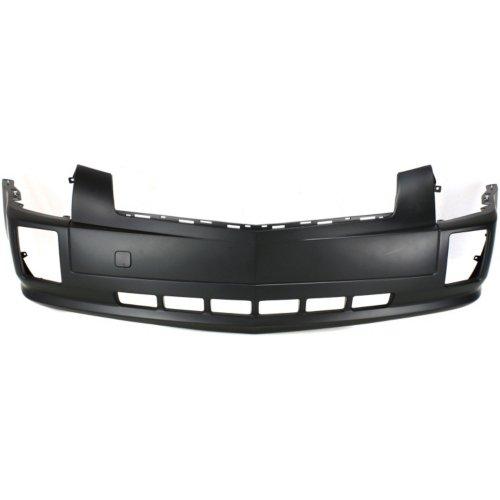 2008 Cadillac SRX Front Bumper Cover (w/o Sport Model; w/o Head Light Washer Holes; Upper/Lower 1-Piece; Replaces Original OE 2-Piece Design) GM1000696