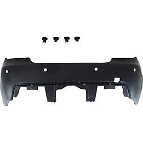 2004-2010 BMW 5Series Rear Bumper; w/ M-Pkg; Sedan; w/ Park Assist Sensor Holes; BM1100161; 51127897222