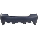 2004-2010 BMW 5Series Rear Bumper; w/ M-Pkg; Sedan; w/o Park Assist Sensor Holes; BM1100162; 51127897221