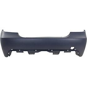 2004-2010 BMW 5Series Rear Bumper; w/ M-Pkg; Sedan; w/o Park Assist Sensor Holes; BM1100162; 51127897221