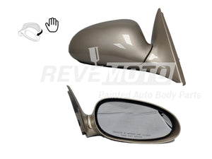 2004 Buick Century Side View Mirror Painted Cashmere Metallic (WA929L), Non-Heated_ Manual Folding_10316956
