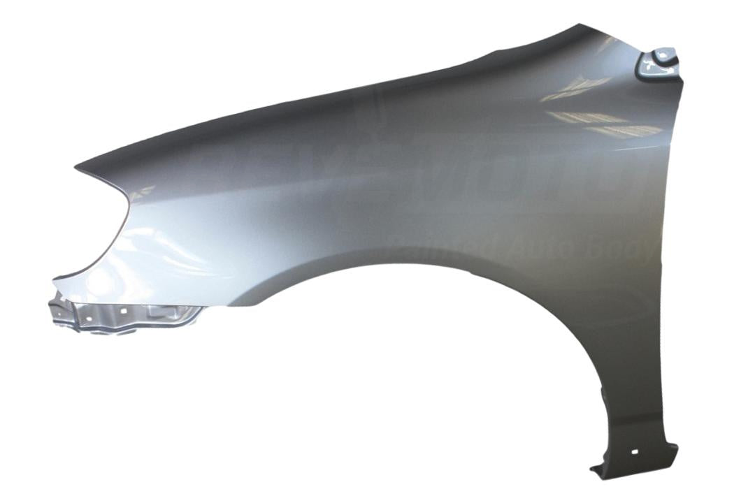 2003-2008 Toyota Corolla Driver Side Fender Painted Silver Streak Mica (1E7) 5380202070
