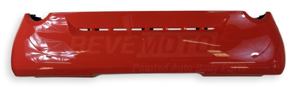 6310_2004 Ford Mustang Rear Bumper Painted Silver Metallic (YN)
