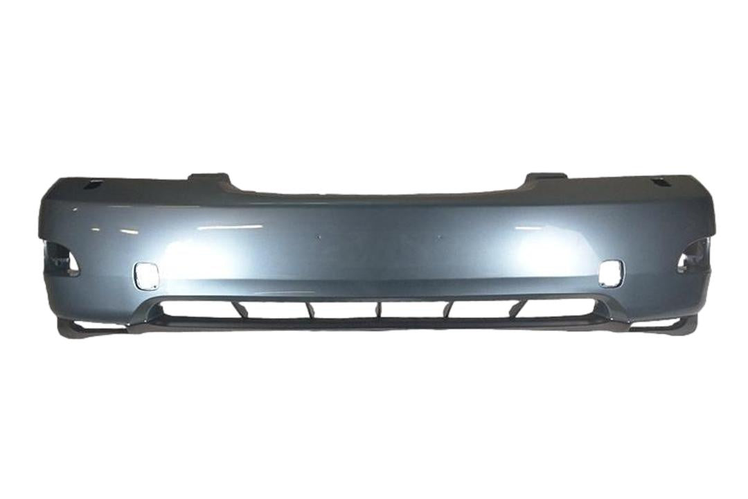 2007-2009 Lexus RX350 Front Bumper Painted (USA Built)_Breakwater_Blue_Metallic_8R6_WITH: HL Washer Holes | WITHOUT: Adaptive Cruise Control_ 521190E905_ LX1000142