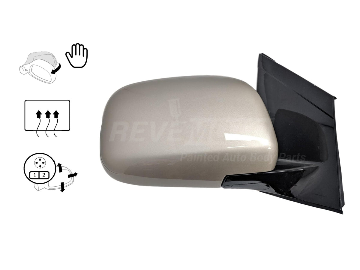 2004_Lexus_RX330_Passenger_Side_View_Mirror_Manual_Folding_Heated_With_Memory_Without_Dimmer_Painted_Savannah_Metallic_4R4_879100E900