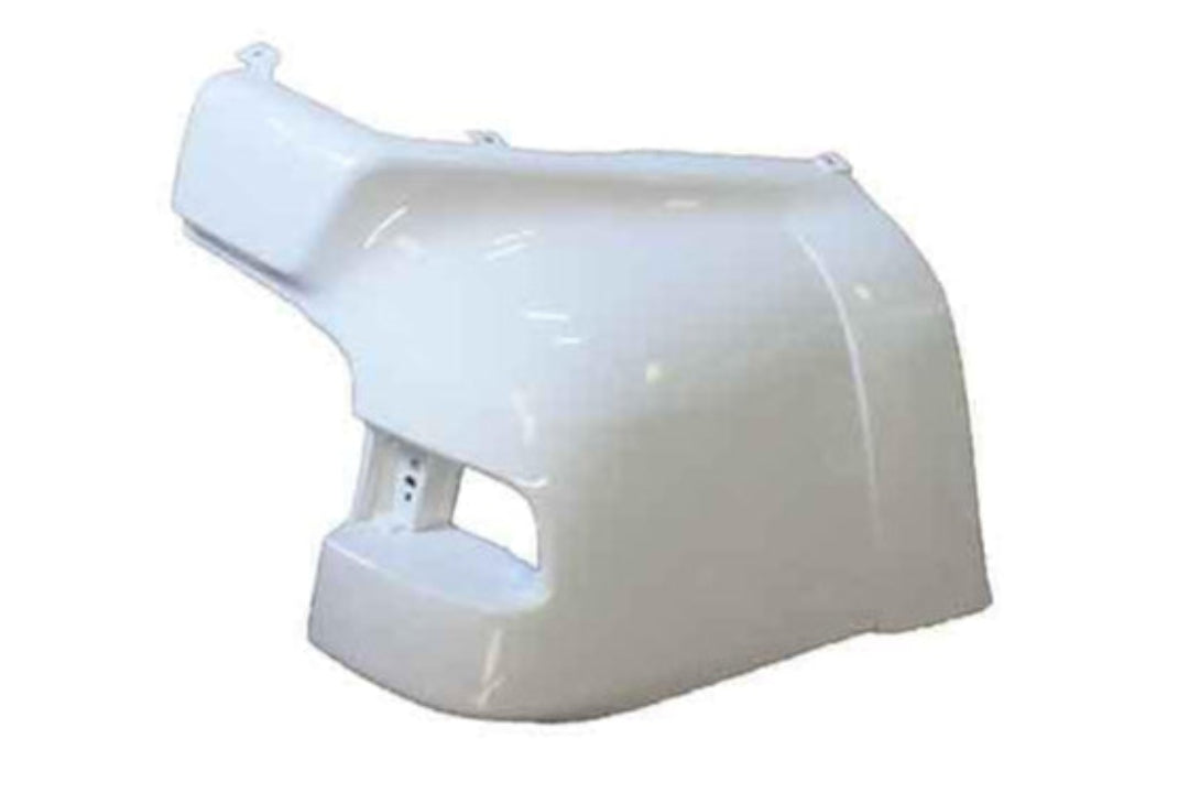 2005 Toyota 4Runner Rear Bumper Passenger Cap Painted Natural White (Paint code: 056)