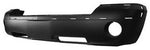 2005-2007 Dodge Dakota Front Bumper (w/ Fog Light Holes; w/ Chrome Molding) - CH1000443