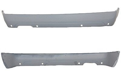 2005-2007 Ford Freestyle Rear Bumper Cover (Lower; w/ Park Assist Sensor Holes) FO1100399