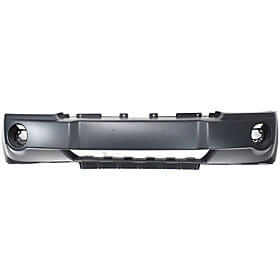 2005-2007 Jeep Grand Cherokee Front Bumper (Except SRT-8 Models: w/o Chrome Insert) - CH1000451