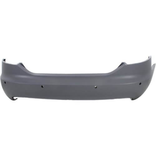 2005-2008 Audi A6 Rear Bumper Cover for SDN Models w Park Assist Sensor Holes_AU1100159
