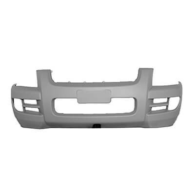 2005-2008 Kia Sportage Front Bumper Cover (LX; w/o Luxury Package; w/o Flare Holes) KI1000130