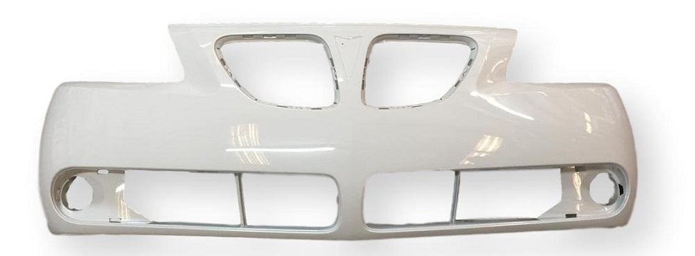2005-2008 Pontiac G6 Front Bumper,  Base Model, Painted White (WA8554)