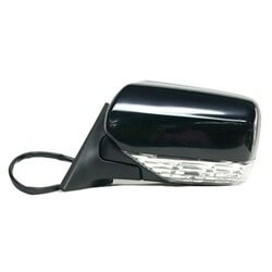 2005-2008 Subaru Forester Driver Side Power Door Mirror (Heated; w/ Turn Signal; Power; Manual Folding) SU1320116