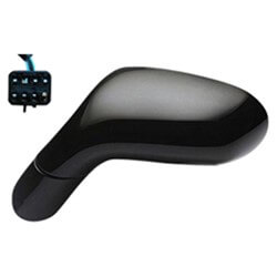 2005-2009 Chevrolet Corvette Driver Side Power Door Mirror Power, Manual Folding, w Heated Glass wo Auto-Dimming Glass wo Satelite Radio_GM1320412