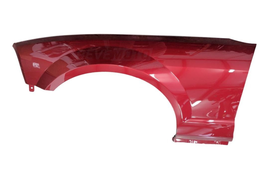 2005-2009 Ford Mustang Fender Painted (Left; Driver-Side) Redfire Metallic (G2) 5R3Z16006BA ReveMoto Painted Auto Parts Replacement