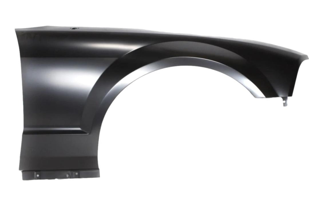 2005-2009 Ford Mustang Fender Painted (Right; Passenger-Side) 5R3Z16005AA FO1241245 ReveMoto Painted Auto Parts Replacement