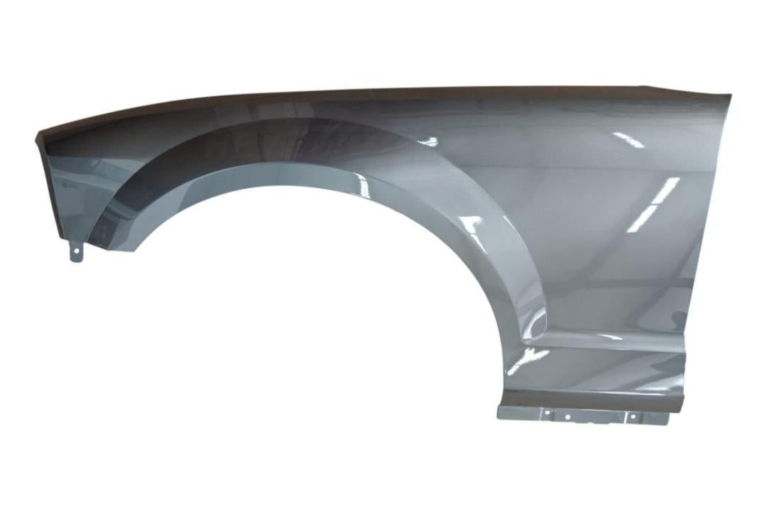2005-2009 Ford Mustang Fender Painted Tungsten Gray Metallic (TB) / Left, Driver-Side 5R3Z16006AA ReveMoto Painted Auto Parts Replacement