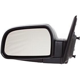 2005-2009 Hyundai Tucson Driver Side Power Door Mirror (Heated; Power; Manual Folding) HY1320152