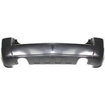 2005-2009 Hyundai Tucson Rear Bumper (2.7L Eng; w/ Dual Exhaust Holes; w/o Sensor Holes; w/o Garnish; w/o cladding) HY1100145