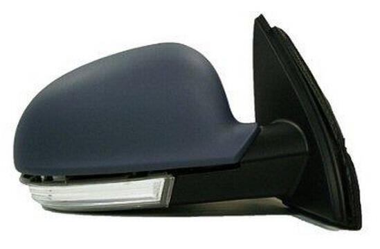 2005-2010 Volkswagen Jetta Side View Mirror (Type 5; Heated; w/ Signal Light; w/ Puddle Light; Passenger-Side) - VW1321123