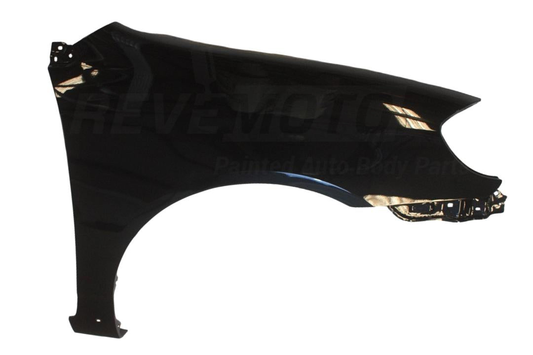 2003-2008 Toyota Corolla Passenger Side Fender Painted Black Sand Pearl (209) 