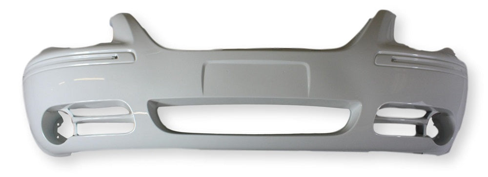 2005 Chrysler Town _ Country Front Bumper, 119 Wheel Base, With Foglight Holes Painted Stone White (PW1)