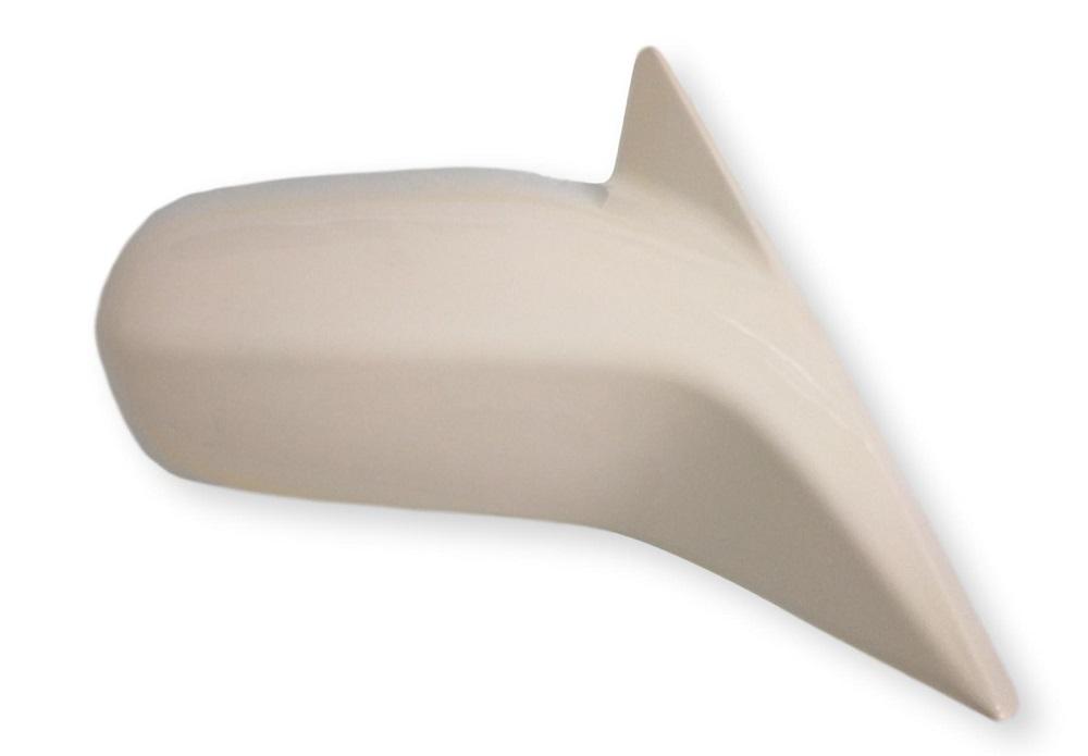 2003 Honda Civic Passenger Side View Mirror Sedan, Power Remote, Non-Heated, Non-Folding Painted Taffeta White (NH-578); 76200S5DA11