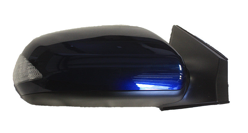 2009 Scion tC Side View Mirror Painted Indigo Ink Pearl (8P4) - back view