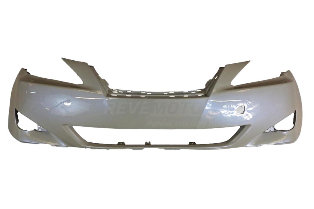 2006-2008 Lexus IS250 Front Bumper Painted Glacier Frost Mica 74 5211953925 LX1000163 ReveMoto Painted Auto Parts Replacement