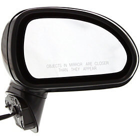 2006-2008 Mitsubishi Eclipse Passenger Side Power Door Mirror (Coupe; GS-SE Model; Heated; Power; Manual Folding) MI1321133