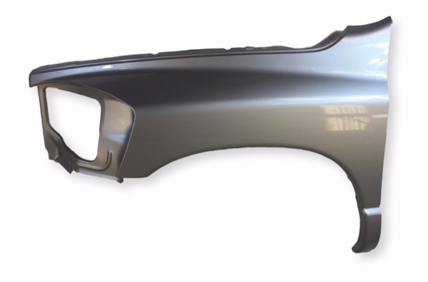 2006-2009 Dodge Ram Fender Painted Bright Silver Metallic (PS2), Driver-Side