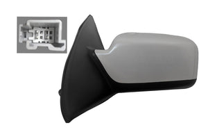 2006-2010 Mercury Milan Side View Mirror Painted Left Driver-Side White Platinum Pearl (UG); 6E5Z17683A FO1320265