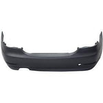 2006-2010 BMW 5Series Rear Bumper; w/o M-Pkg; Sedan; w/o Park Assist Sensor Holes; BM1100180; 51127178182
