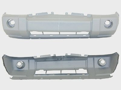 2006-2010 Jeep Commander Front Bumper (Limited_Overland Models; w Chrome)-CH1000874