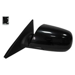 2006-2010 Kia Magentis Driver Side Power Door Mirror (Heated; w-o Side Repeater Lights; Power; Manual Folding) KI1320140