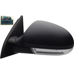 2006 Volkswagen Passat Side View Mirror Painted (Driver-Side)