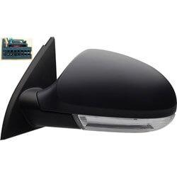 2006-2010 Volkswagen Passat Driver Side View Mirror (Heated; w/ Signal Light; w/o Auto Dim; Driver-Side) - VW1320136