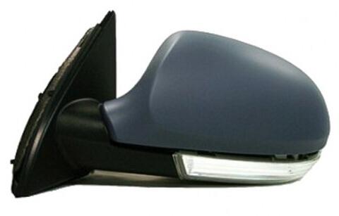 2006-2010 Volkswagen Passat Side View Mirror (Heated; w/ Puddle Light; w/o Auto Dim; Driver-Side) - VW1320121