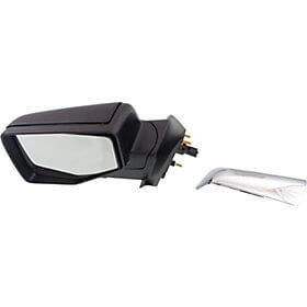 2006-2011 Ford Ranger Driver Side Door Mirror (Non-Heated; Power; Manual Folding; 2 Caps) FO1320289