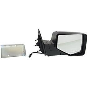 2006-2011 Ford Ranger Passenger Side Door Mirror (Non-Heated; Power; Manual Folding; 2 Caps) FO1321289