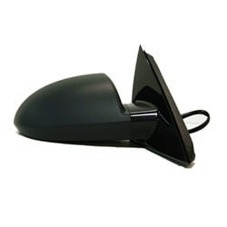 2006-2013 Chevrolet Impala Passenger Side Power Door Mirror 14-16 impala limited_fleet Power, Non-Folding, Heated, w Smooth Black Base_GM1321330