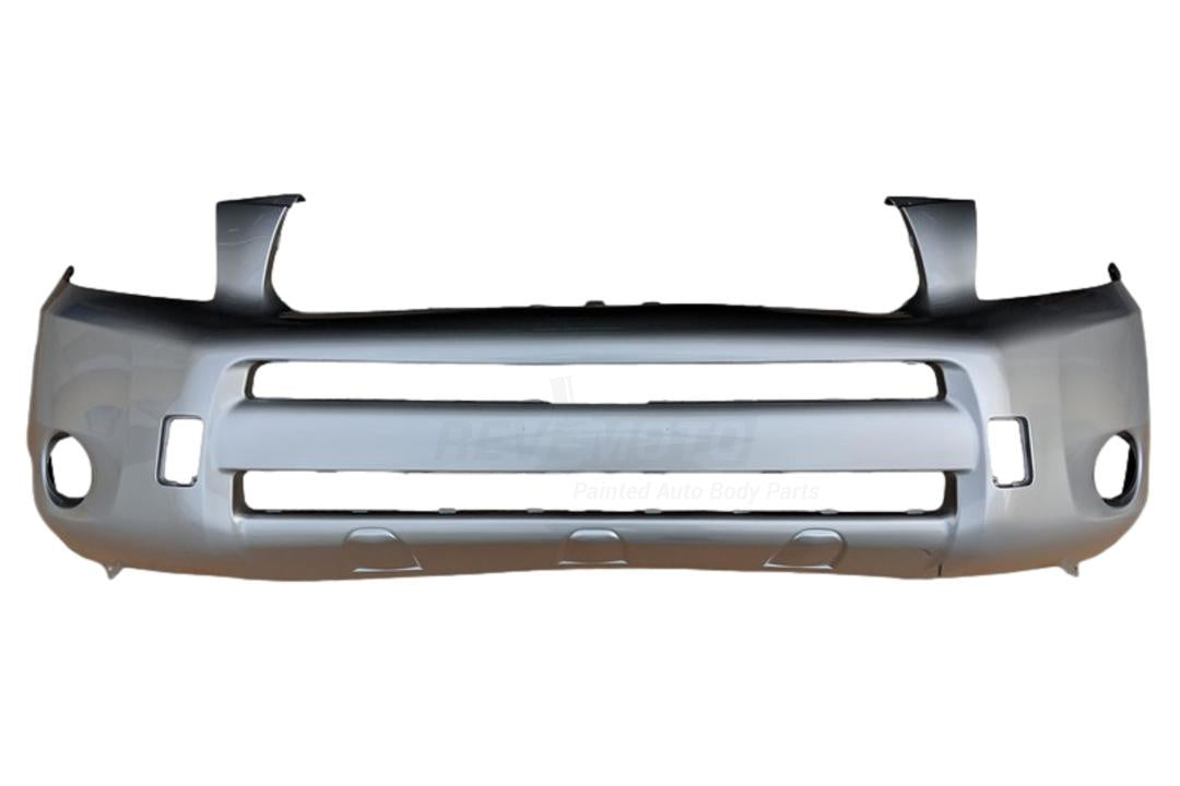 2006-2008 Toyota Rav4 Front Bumper With Wheel Opening Flares, Painted Classic Silver Metallic (1F7) 5211942959 